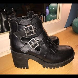 Steve Madden Tullia Black leather